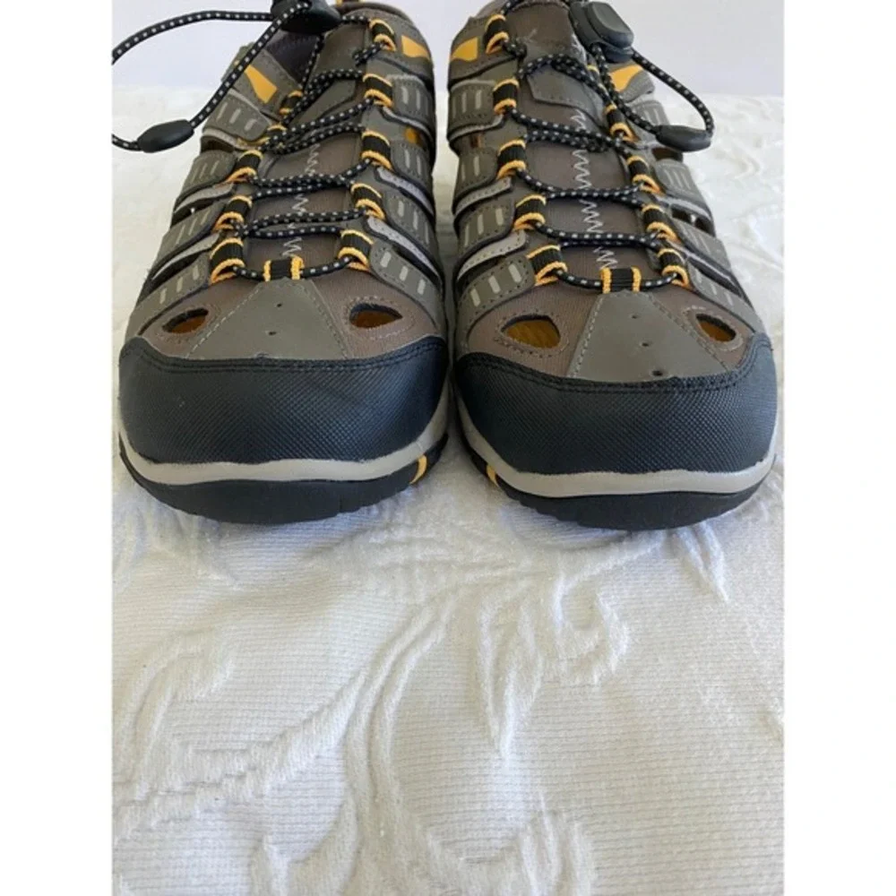 Eddie Bauer Men's Bungee Lace Eastport  Water Shoe Sandal Sz 10  凸    Closed Toe